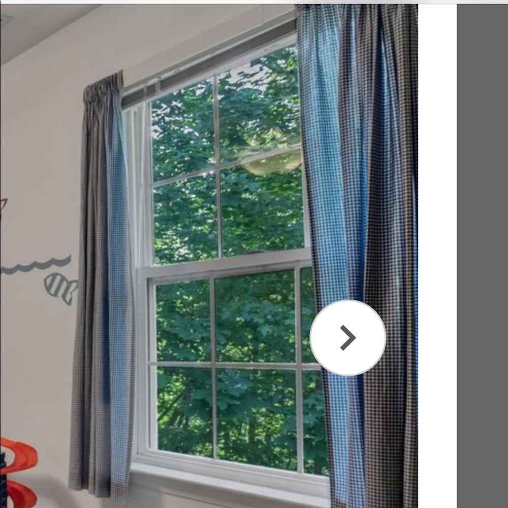 Pottery Barn kids curtains